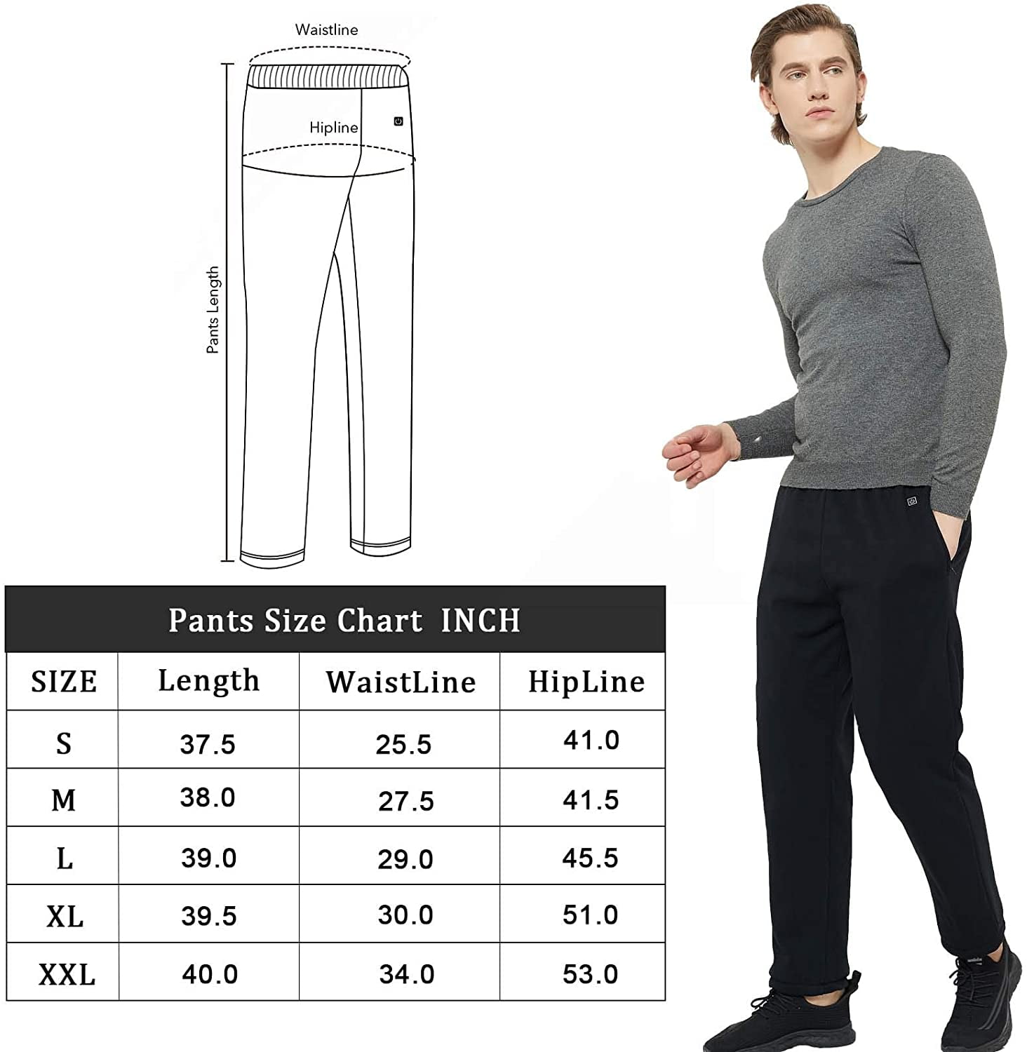 axGear FERNIDA Heated Pants for Men 