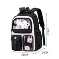 thumbnail image 3 of jiaxiM School Backpack for Ages 5th 6th 8th 10th Stylish Large Capacity Durable Rucksack Unique Pattern Design for Campus Learning, Day Trips, Outdoor Excursions, Weekend Outings, 3 of 3