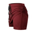 thumbnail image 4 of Comfort High Waist Sport Skorts for Women Tummy Control Athletic Shorts with Pockets, Lightweight Golf/Tennis/Yoga Skirt for Casual & Workout, 4 of 8