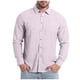 thumbnail image 2 of Ceisia Men's Oversize Flax Long-Sleeve Button-Down Shirt for Spring/Summer Casual & Smart Wear Gift, 2 of 6