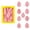 as shown, variant on Easter Cookie Cutters, Plastic Press-Type Baking Molds for Home Use, Holiday-Themed Stamping Tools, Includes Bunny Egg Chick Shapes, 6-Piece Set