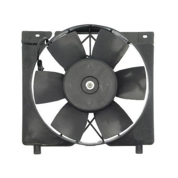 Auxiliary Fan Assembly - Compatible with 1987 - 2001 Jeep Cherokee 4.0L 6-Cylinder 1988 1989 1990 1991 1992 1993 1994 1995 1996 1997 1998 1999 2000