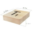 thumbnail image 3 of 500 Wood Letter Tiles,Scrabble Letters For Crafts, DIY Wood Gift Decoration, Making Alphabet Coasters And Scrabble Crossword Game, 3 of 3