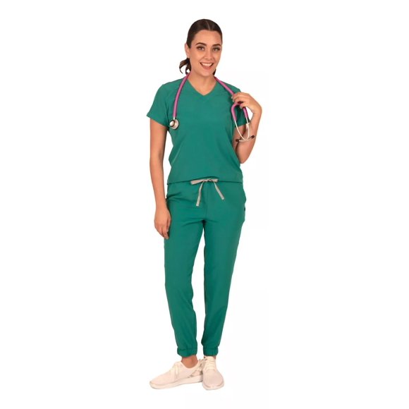 Conjunto Medico Antifluidos Pijama Quirurgica Jogger Scrub