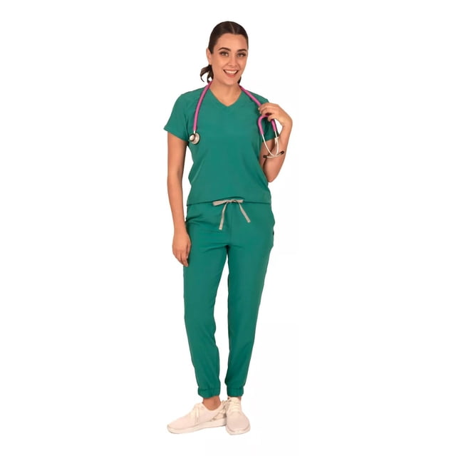 Conjunto Medico Antifluidos Pijama Quirurgica Jogger Scrub