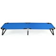 Costway Folding Camping Bed Outdoor Portable Military Cot Sleeping