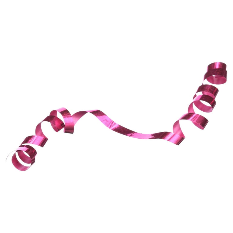 US Toy LT211 Pink Zebra Print Curling Ribbon
