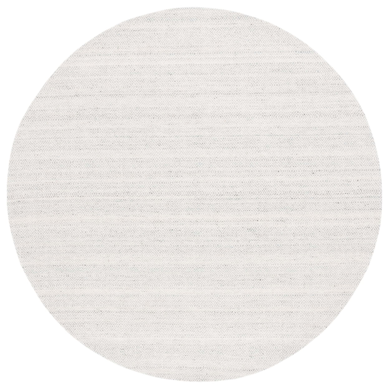 SAFAVIEH Martha Stewart Wilton Geometric Area Rug, Light Blue/Ivory, 5' x 8'