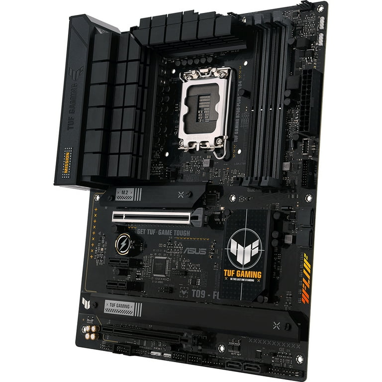 Asus TUF Gaming B760-Plus WiFi D4 Motherboard, ATX, LGA1700, DDR5