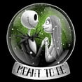 thumbnail image 2 of Women's The Nightmare Before Christmas Jack and Sally Meant To Be  Graphic T-Shirt, 2 of 4