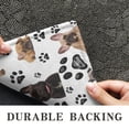 thumbnail image 6 of French Bulldog Footprint Door Rugs,Washable Non Slip Door Mats Indoor,Decorative Door Mats,Entry Mat Indoor for Entrance,Bedroom,Kitchen,Bathroom,17"x30", 6 of 6