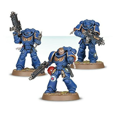 40k Easy to Build Space Marine Primaris Intercessors, Collect Build Play Paint By