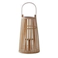 thumbnail image 2 of Portavelas de Madera Sunnimix Farol de Vela de Bambú 25cm X 60cm, 2 of 8