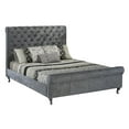 thumbnail image 1 of Isabel Full Platform Bed, Silver, 1 of 2
