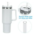 thumbnail image 6 of Uxcell Silicone Spill Stopper Accessories for Straw Cup 1.0 40oz/ 30oz, White Set of 3, 6 of 6