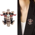 thumbnail image 3 of Shisuyan Halloween Themed Skull Motorcycle Brooch Pin For Women Unique Costume Accessory Lightweight Design For, 3 of 9