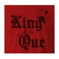 thumbnail image 2 of 9 Crowns Tees Men's Grill Sergeant Funny BBQ T-Shirt (King/Red, X-Large), 2 of 4