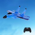 thumbnail image 4 of Planeador de avión 2,4G, de volar, de tiempo de , avión de Control remoto de equilibrio inteligente para principiantes, Azul 2 Baterías Sunnimix Avión RC, 4 of 8