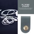 thumbnail image 4 of unbranded 5Ud Sujetadores Para Cables Con Imán Reutilizables De Cuero Sintético Color Verde, 4 of 7