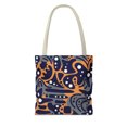 thumbnail image 2 of orange black and grey Tote Bags for All, 2 of 4