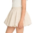 thumbnail image 2 of NAISIBABY Girls Bubble Skort Size 6, Cute Soft with Liner Elastic Waist Summer Kids Casual Skirt (3-15T), 2 of 9