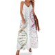 thumbnail image 1 of Vestido sin mangas con doble hélice de ADN y acuarela Vestido femenino, 1 of 7