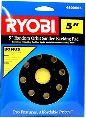 Ryobi 5'' Random Orbit Sander Backing Pad