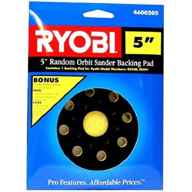 Ryobi 5'' Random Orbit Sander Backing Pad