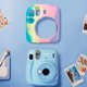 thumbnail image 5 of Funda de silicona para cámara instantánea, carcasa blanda para Instax Mini 12 (colorido A), 5 of 8