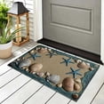 thumbnail image 5 of Tuvgenk Water Absorbing Bathroom Rugs Coastal Bathroom Mats Beachy Nonslip Quick Dry 16 X 24 in, 5 of 6