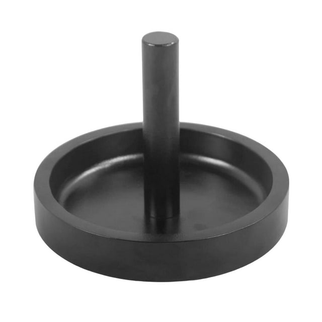 Cuenco de de cono de billar de madera, soporte de tiza de cono para deportes de billar duradero para piscina Negro Sharpla Cuenco de talco de cono de billar
