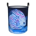 thumbnail image 1 of LNWH Laundry Basket, Underwater World Fish Pattern Foldable Laundry Hamper With Handles Waterproof, Medium, 1 of 8