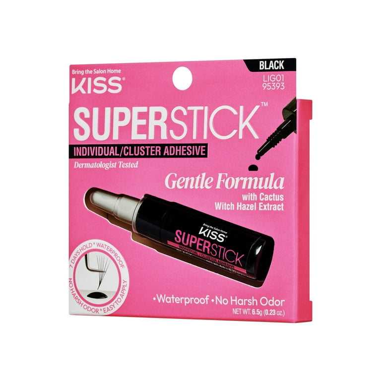 Kiss SuperStick Individual Lash Cluster Liquid False Eyelash