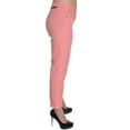 thumbnail image 2 of Calvin Klein Womens Power Stretch Skinny Cropped Pants - Flamingo, 2 of 3