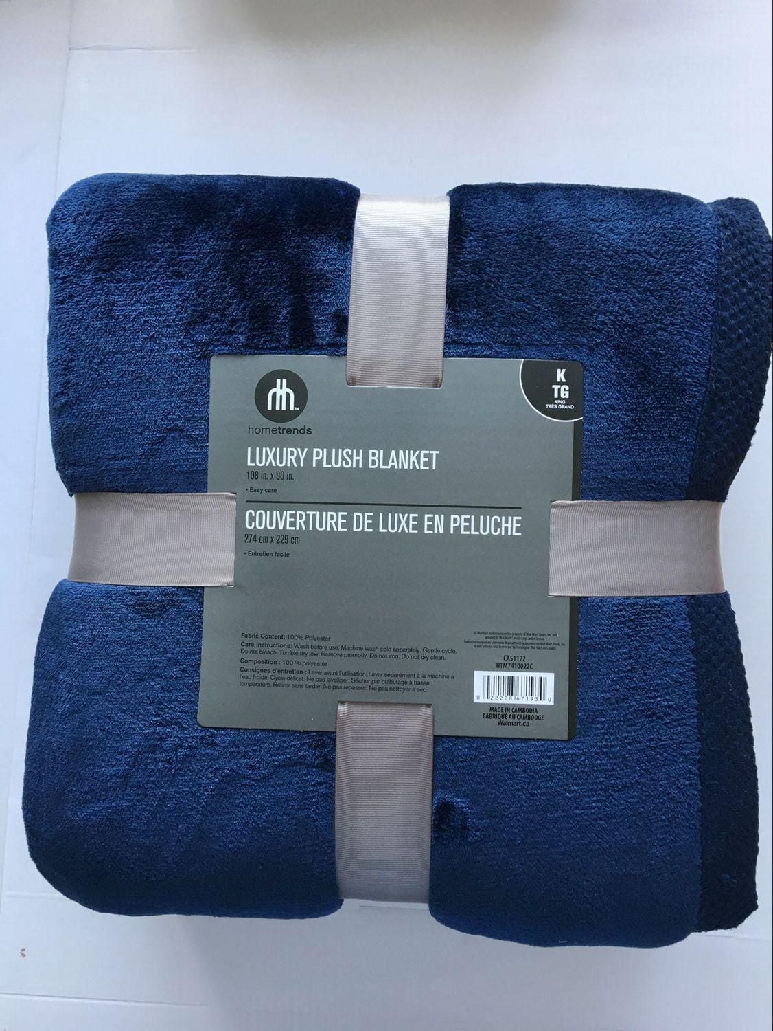 hometrends Carved Blanket, Size: Queen - King