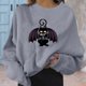 thumbnail image 2 of Sudaderas con capucha estampadas de manga larga informales para mujer a la moda de Halloween Pompotops gfhjh2927, 2 of 4