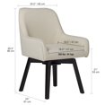 thumbnail image 5 of Studio Designs Home Spire Swivel Dinning / Office Chair, 5 of 7