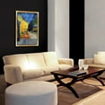 thumbnail image 4 of La Pastiche Vincent Van Gogh 'Cafe Terrace at Night' Hand Painted Framed Canvas Art, 4 of 5