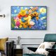thumbnail image 3 of Cuadros Decorativos 5D DIY diamante pintura oso socio completo taladro Rhinestone mosaico arte imagen Likrtyny embutido en tela, 3 of 9
