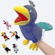 thumbnail image 2 of Juguete de marioneta de mano de pavo real, muñeco de águila con ojos móviles, muñeco de peluche, marioneta de mano de caballo, juguete de peluche de boca abierta [hk], 2 of 5