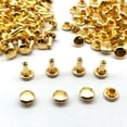 thumbnail image 4 of 100 Juegos de Remaches de Tachuelas Dobles Sunnimix 6x8 mm Dorado, 4 of 8