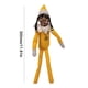 thumbnail image 2 of 11,81 pulgadas lindo muñeco de elfo navideño figura de peluche navideña adorno de juguete (amarillo), 2 of 9