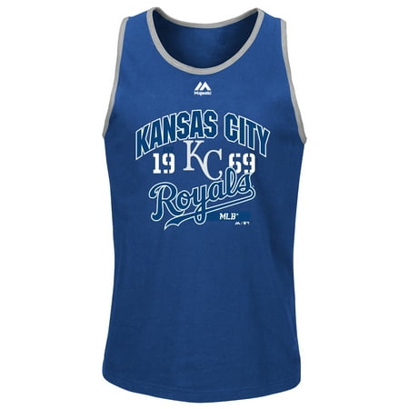 - Kansas City Royals Majestic Flawless Victory Tank Top - Royal