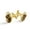 Color 4, variant on Men's Classic Stainless Steel, Love Skull Purple Rose Cufflinks Business Wedding Shirts, Golden
