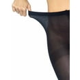 thumbnail image 4 of Leg Avenue Women’s Nylon Tights, Black, One Size, 4 of 5