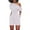 White, variant on Rigardu Women's Spring/Summer Leisure Breathable Shoulder Button Shorts with Belt Set Black L