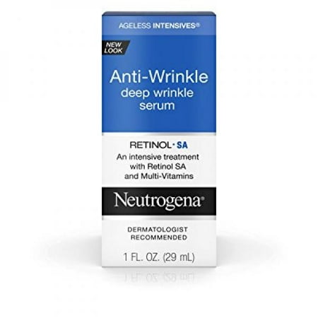 Deep Wrinkle Filler Set - Neutrogena Ageless Intensives Anti-Wrinkle Deep Wrinkle Serum, 1 Fl. Oz