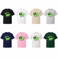 thumbnail image 4 of Unisex Classic Fit Graphic T-Shirt with Cute Green Alien Cat Print, 4 of 9