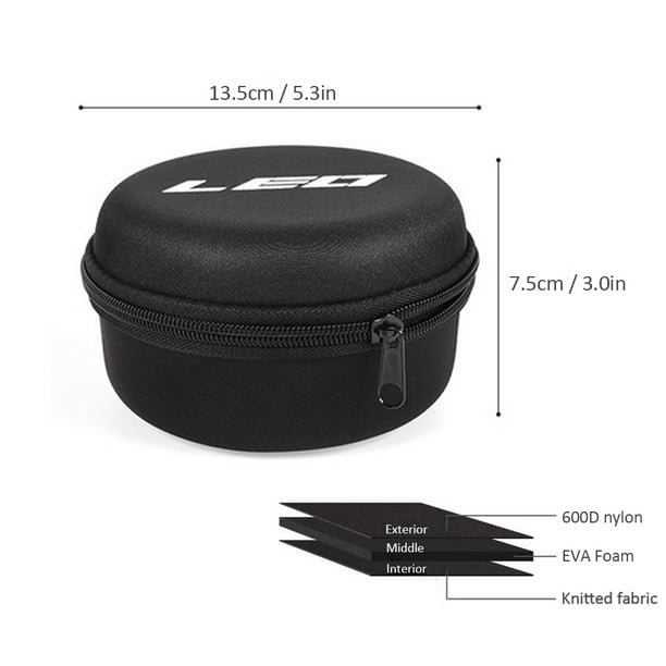 EVA Fishing Reel Bag Protective Case Cover for Spinning/Raft/Fly Fishing  Reel Pouch Bag 
