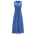 thumbnail image 1 of Vestido largo de verano para mujer, vestido ligero de primavera para mujer, vestido de línea A para viajes y trabajo SG, 1 of 7
